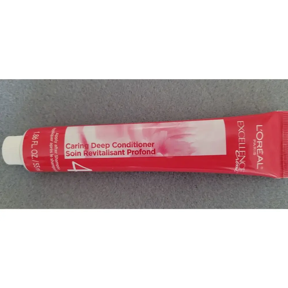 LOREAL EXCELLENCE Creme Caring Deep Conditioner--Lot of 3/1.86 Fl. OZ. ea New!